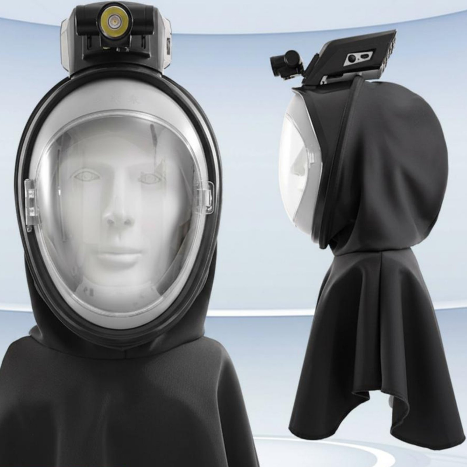 Kn95 Respirator Mask - Elektrisch Betriebene Luftreinigende Atemschutzmaske Staubdichte Luftzufuhrmaske