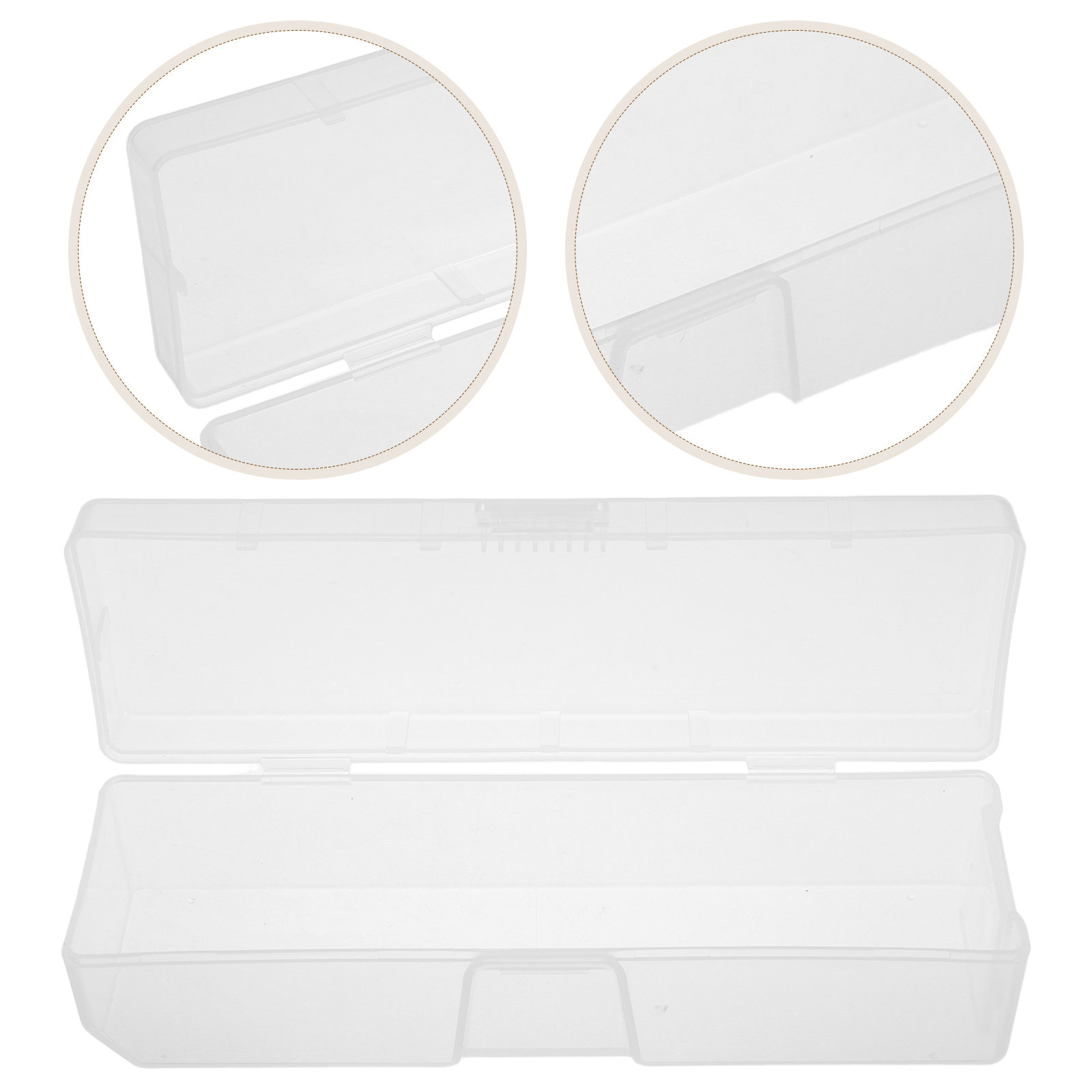 Mask Case Hard Shell - Schnorchelmasken-Etui, schützende transparente Hartschale, robuste, leichte