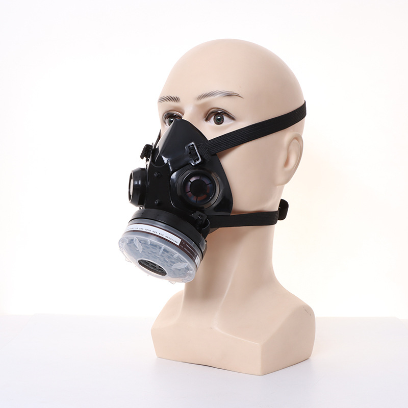 Neue halbe Gesicht schwarze Ga – Dust Mask Construction Bewertung und Preis