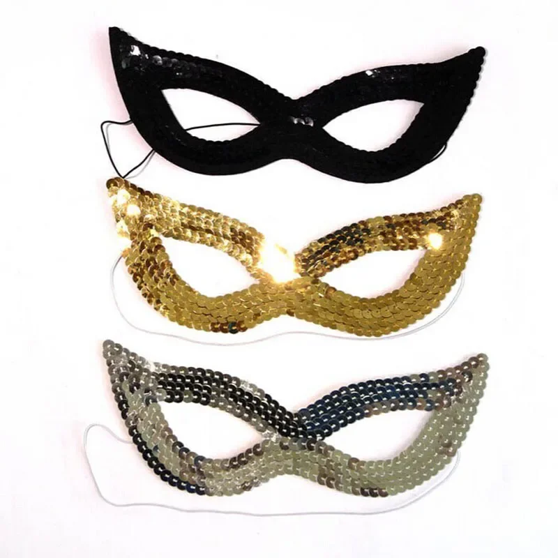 Frauen Mädchen Pailletten Sexy – Respirator Half Face Bewertung und Preis